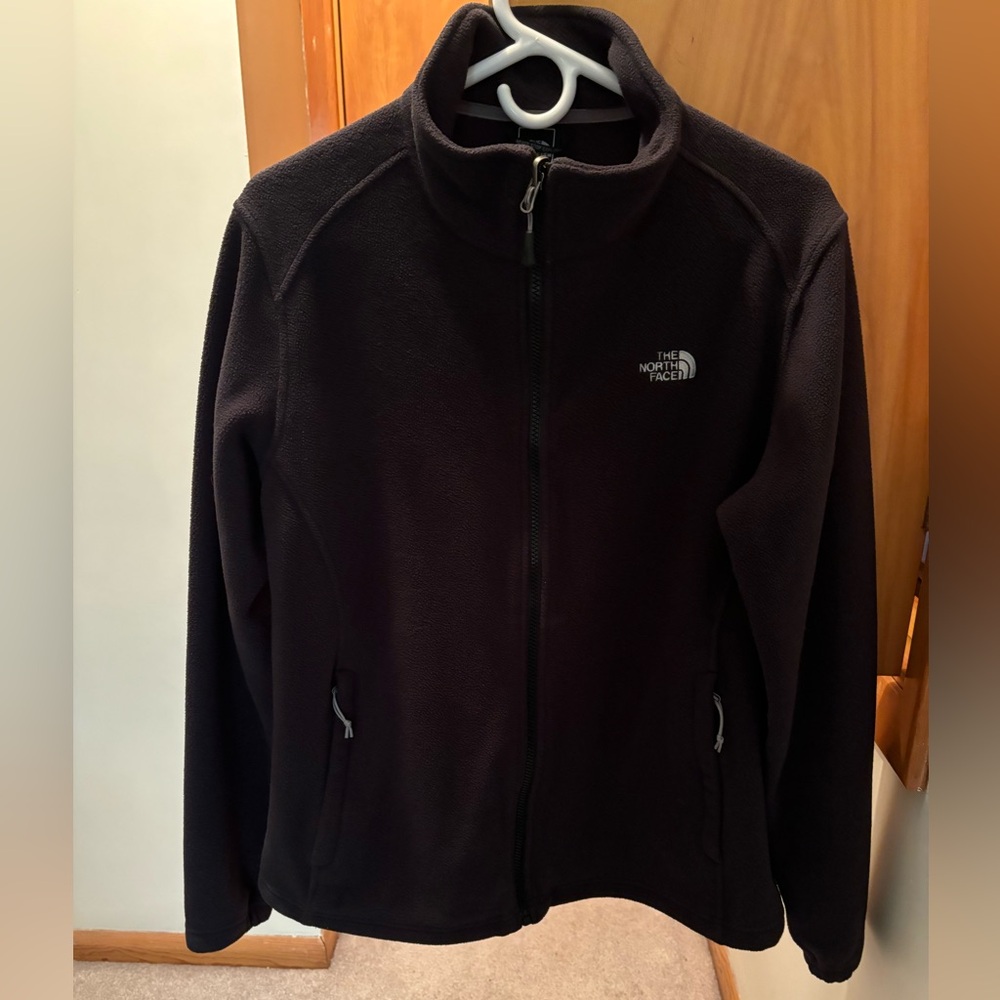 Barely Worn Maybe Twice! Ladies North Face Black Fleece size (XL).
